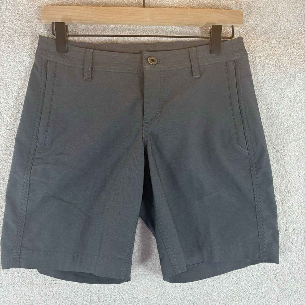 KUHL Women's Trekr Shorts 8" Inseam Gray Hiking Outdoors Size 2 - Picture 2 of 8